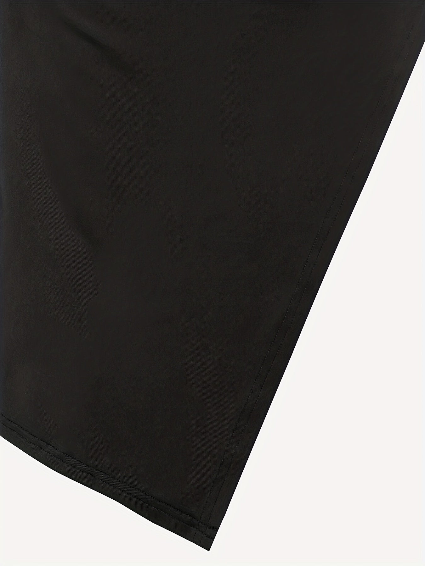 Sexy Ruched Split Maxi Skirt Solid Color