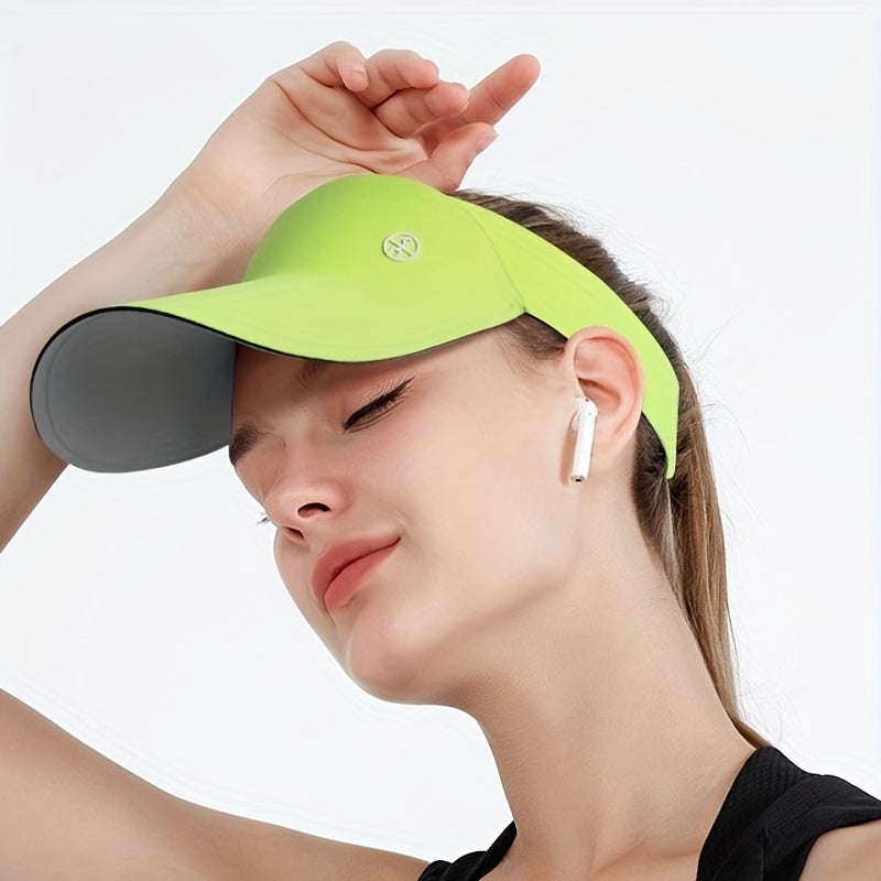 Quick Drying Sports Visor Hat Casual Sunscreen Running Lightweight Cap