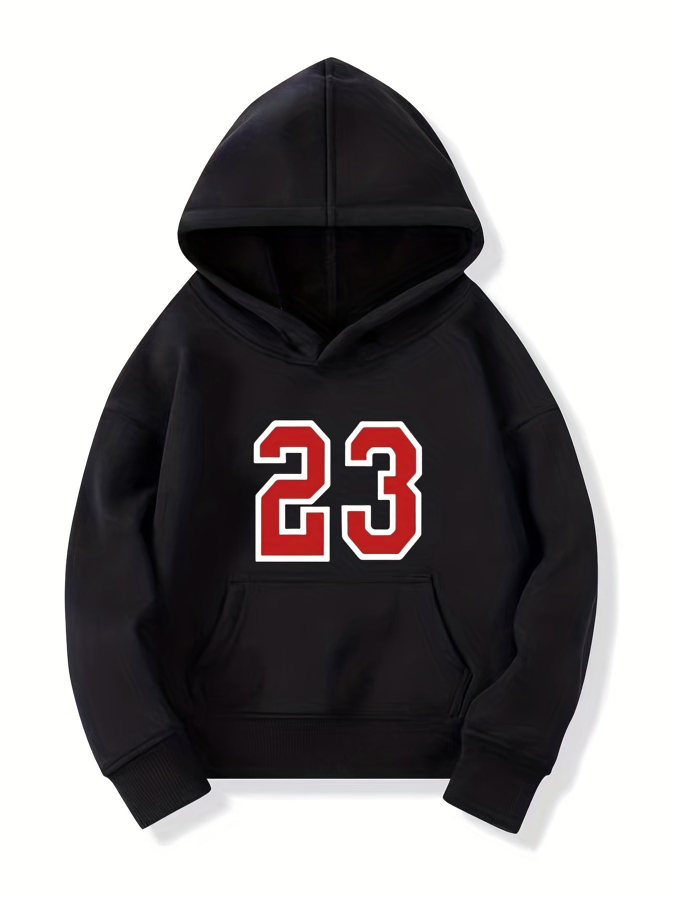 Girls Team Number Pattern Smart Hoodie for Halloween Party