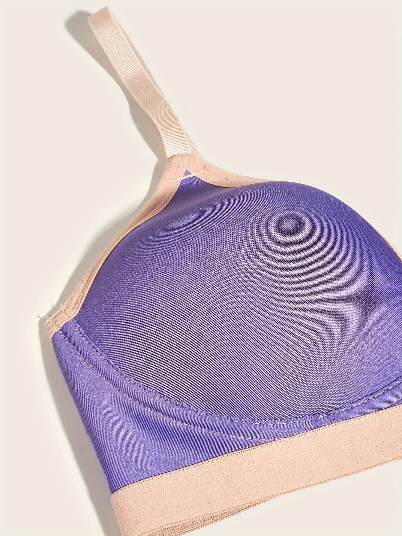 2pcs T Shirt Push Up Bras Comfy & Breathable Anti sagging Bra Women's Lingerie