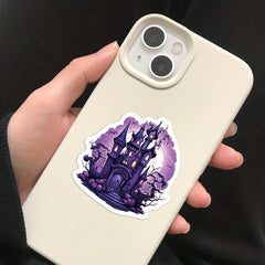 50 Pcs Halloween Animal Stickers Waterproof Vinyl Sea Wildlife Stickers