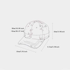 Boys Embroidery Astronaut Sunscreen Baseball Cap