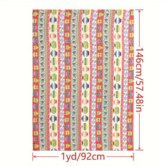 1yd DIY Cotton Fabric for Clothes Pants Dress Quilts Single Quilt Cover