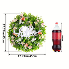1pc Welcome Door Hanging Garland Holiday Decoration Party Supplies