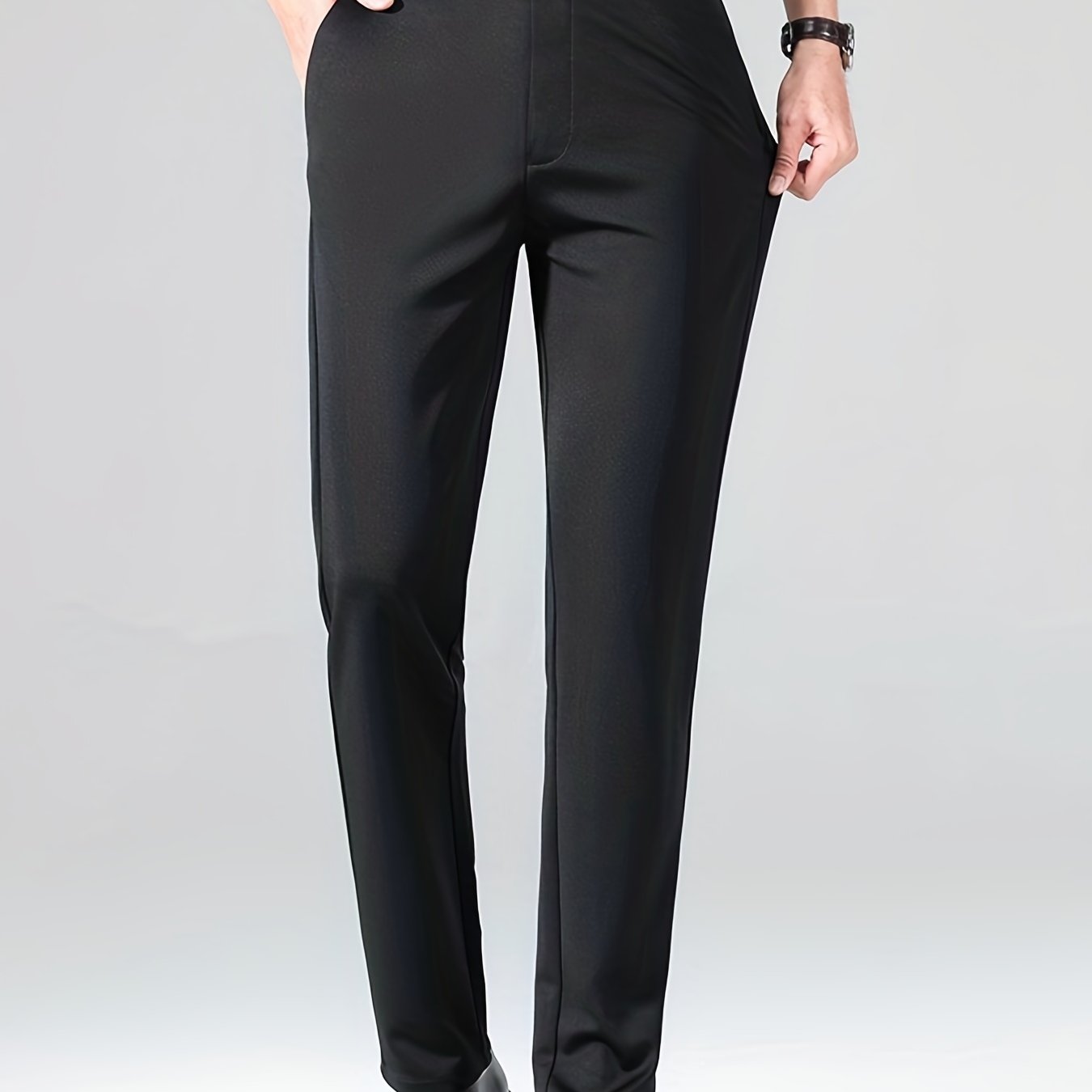 Men's Slim Fit Stretch Dress Pants for Business