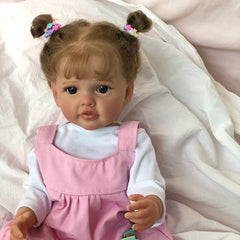 22in Reborn Baby Dolls Full Body Silicone Realistic Newborn Baby Dolls