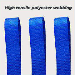 4pc Soft Loop Tie Down Straps for Motorcycle Scooter Dirt Bike Garden Equipment