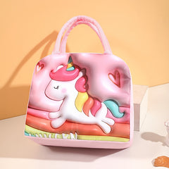 Camping & Picnic Bag Cartoon Pattern Portable Insulated Food Storage Bag