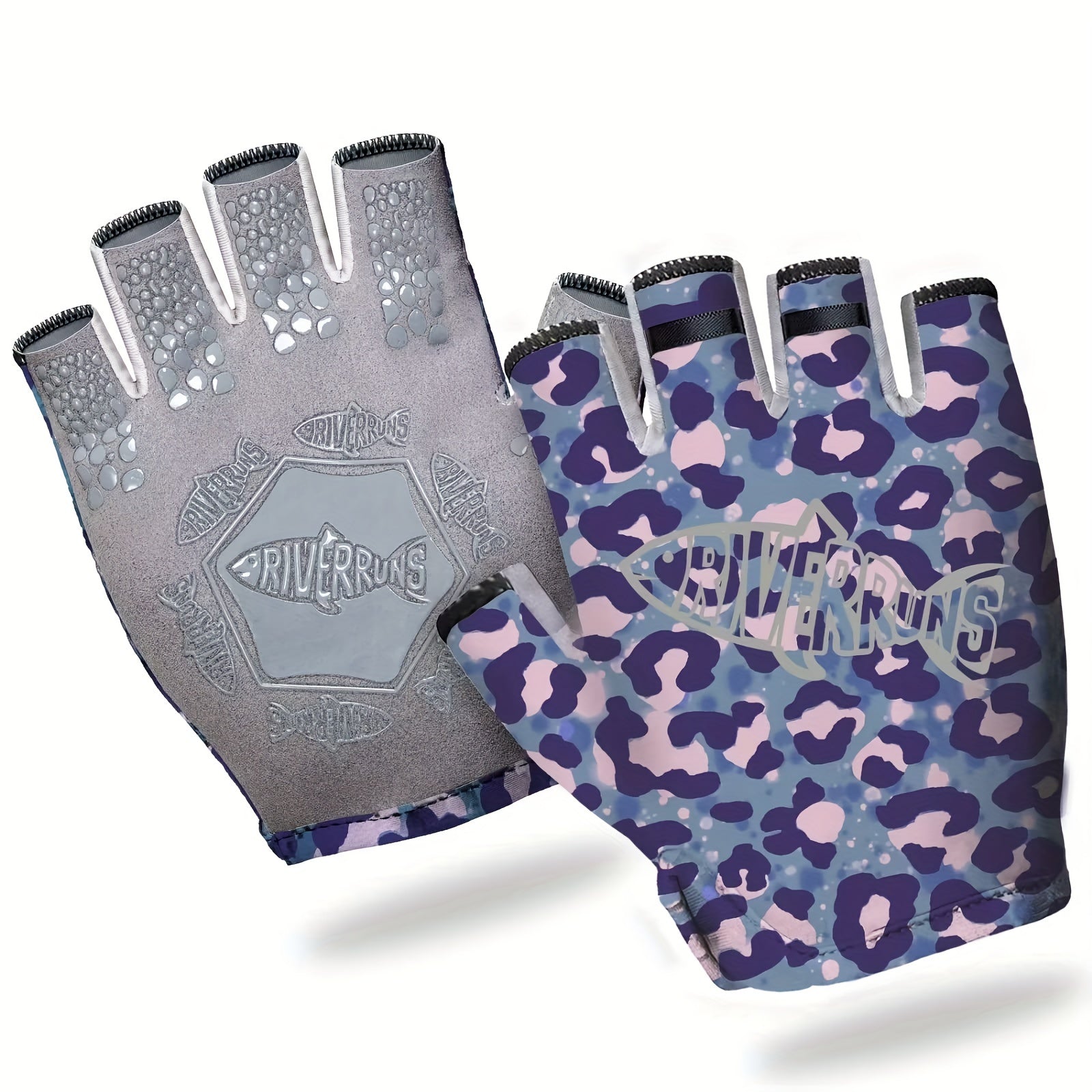 UPF50 Sun Gloves Lightweight Fishing Gloves Men