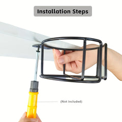 Large Desk Cup Holder Anti Spill Metal Office & PC Gaming Accessories