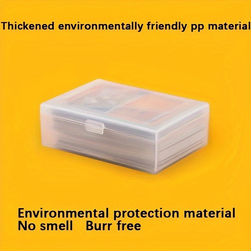 Plastic Storage Box for Game Card, Holds 60 Standard Size Card