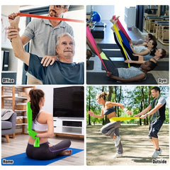 Stretch Strap Resistance Band for Gym Fitness Elastic and Durable