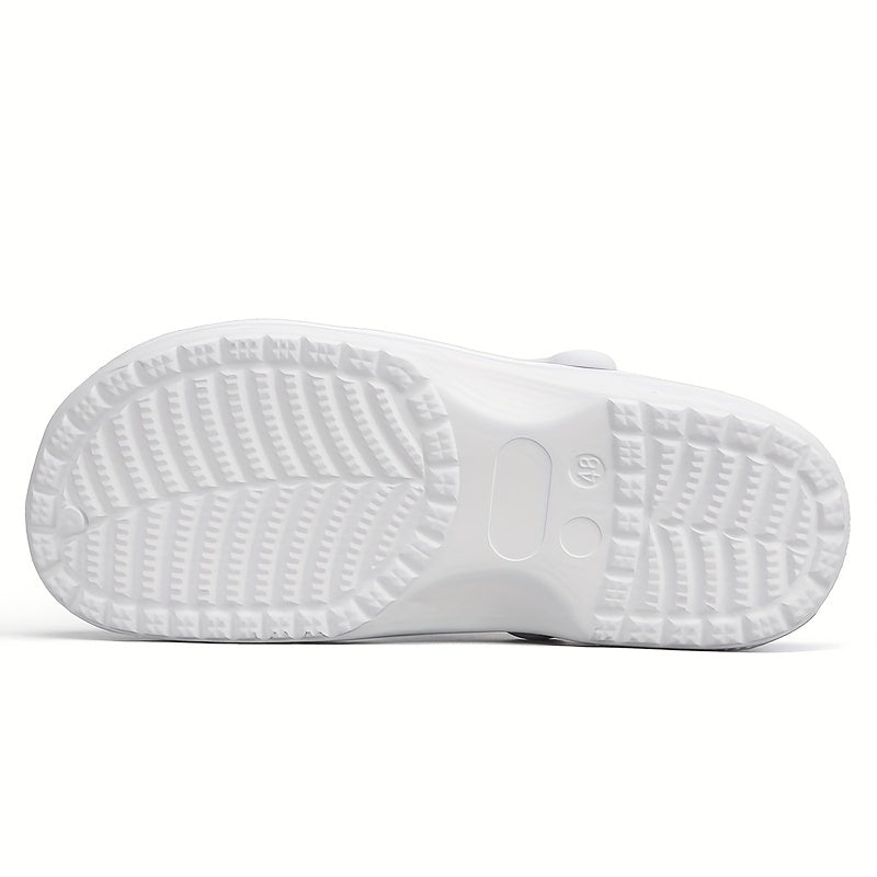 Men's Closed Toe Clogs Soft Sole Sandals Outdoor Garden Shoes