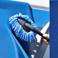 Marine Cleaning Brush with Non Slip Handle for Car Windows and Kitchen Surfaces