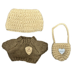 Crochet 3pcs Set for Labubu Doll