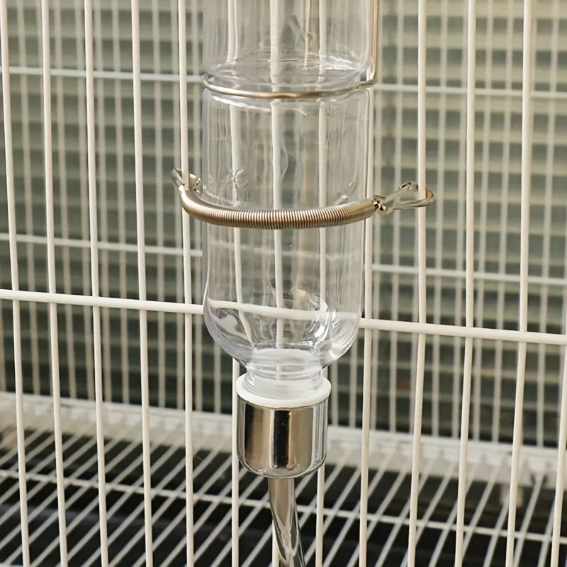 2pcs Spring Clips Rabbit Water Dispenser Bottle For Small Animals