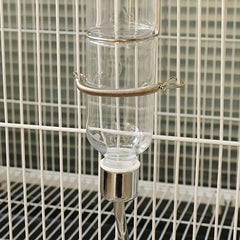 2pcs Spring Clips Rabbit Water Dispenser Bottle For Small Animals