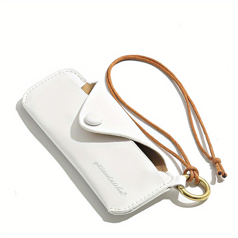 Minimalist Solid Glasses Storage Pouch Lightweight Dustproof Organizer
