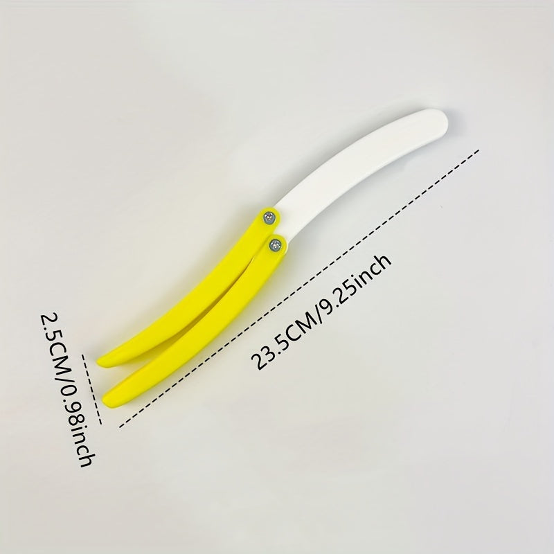 3D Banana Gravity Luminous Butterfly Decompression Toy