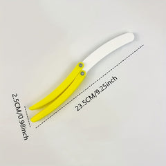 3D Banana Gravity Luminous Butterfly Decompression Toy