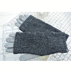 Winter Touch Screen Gloves Thick Insulated Wool Mittens