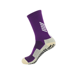 Youth Soccer Socks - Non Slip with Thick Towel Bottom - Size 4-7