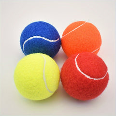 4pcs Colorful Tennis Balls High Elasticity Durable for Beginner Training