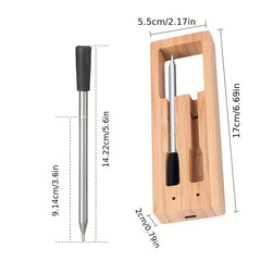 Smart Meat Thermometer Waterproof Wireless Dual Probe Digital Cooking