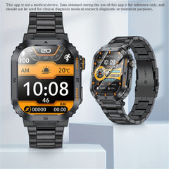 Multifunctional Smart Watch IP68 Waterproof Fitness Tracker with 400mAh Battery