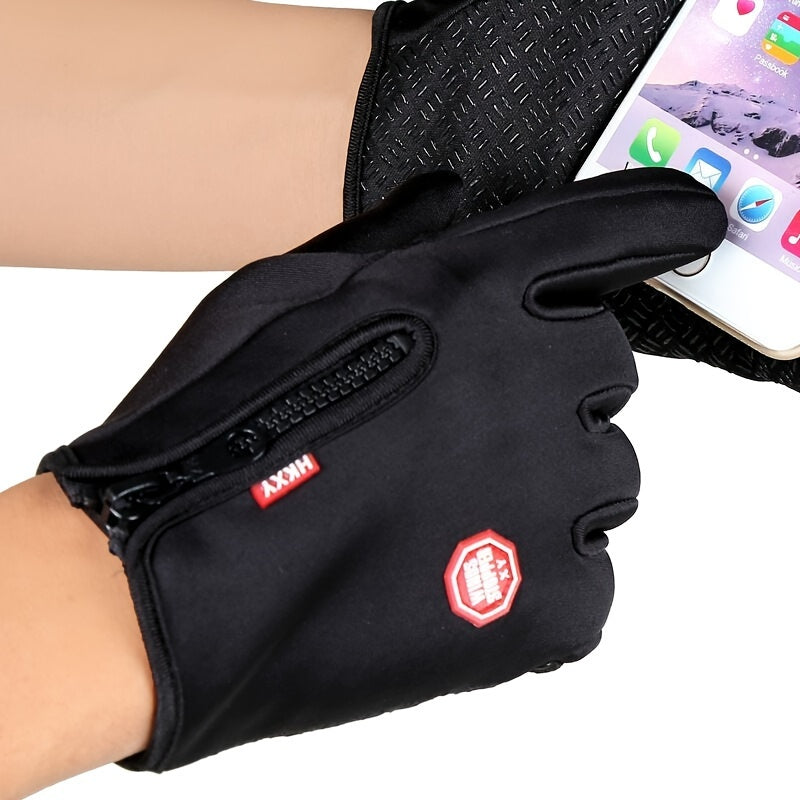 Winter Thermal Touchscreen Gloves For Warm Outdoor Sports