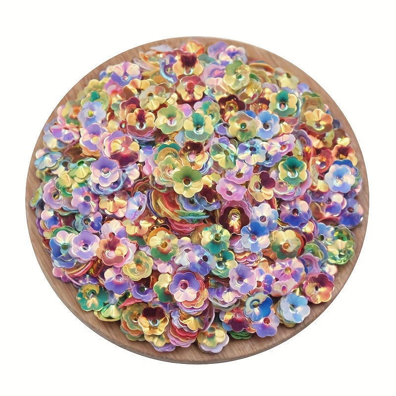 1000-2000pcs 24" DIY Flower Sequins for Crafts Clothing Hat Sewing