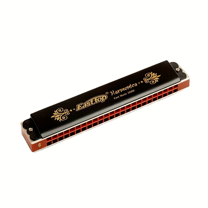 24 Holes Tremolo Harmonica Key Of C T2406K C