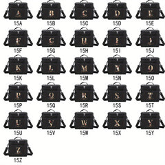 Canvas Square Hand Wash Lunch Bag with Cooler Box for Women's Work