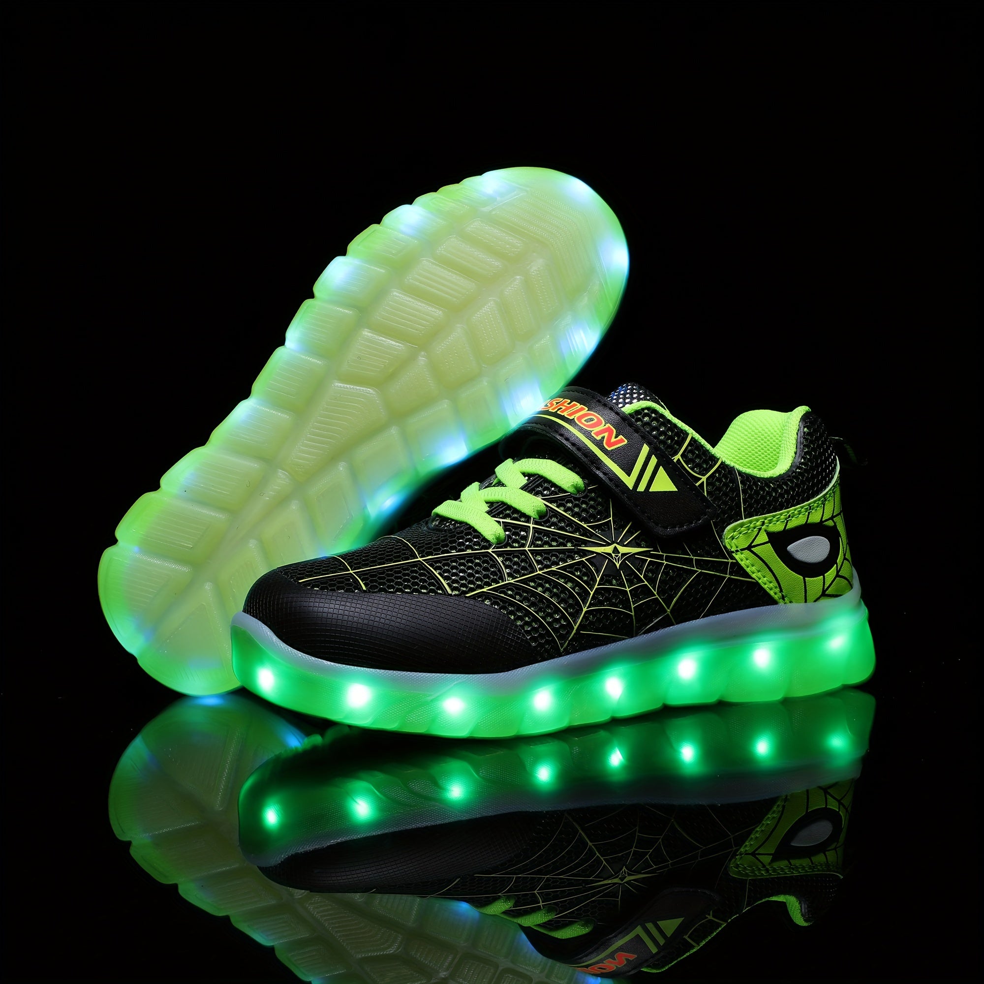 Kids LED Light Up Skate Shoes for Night Fun