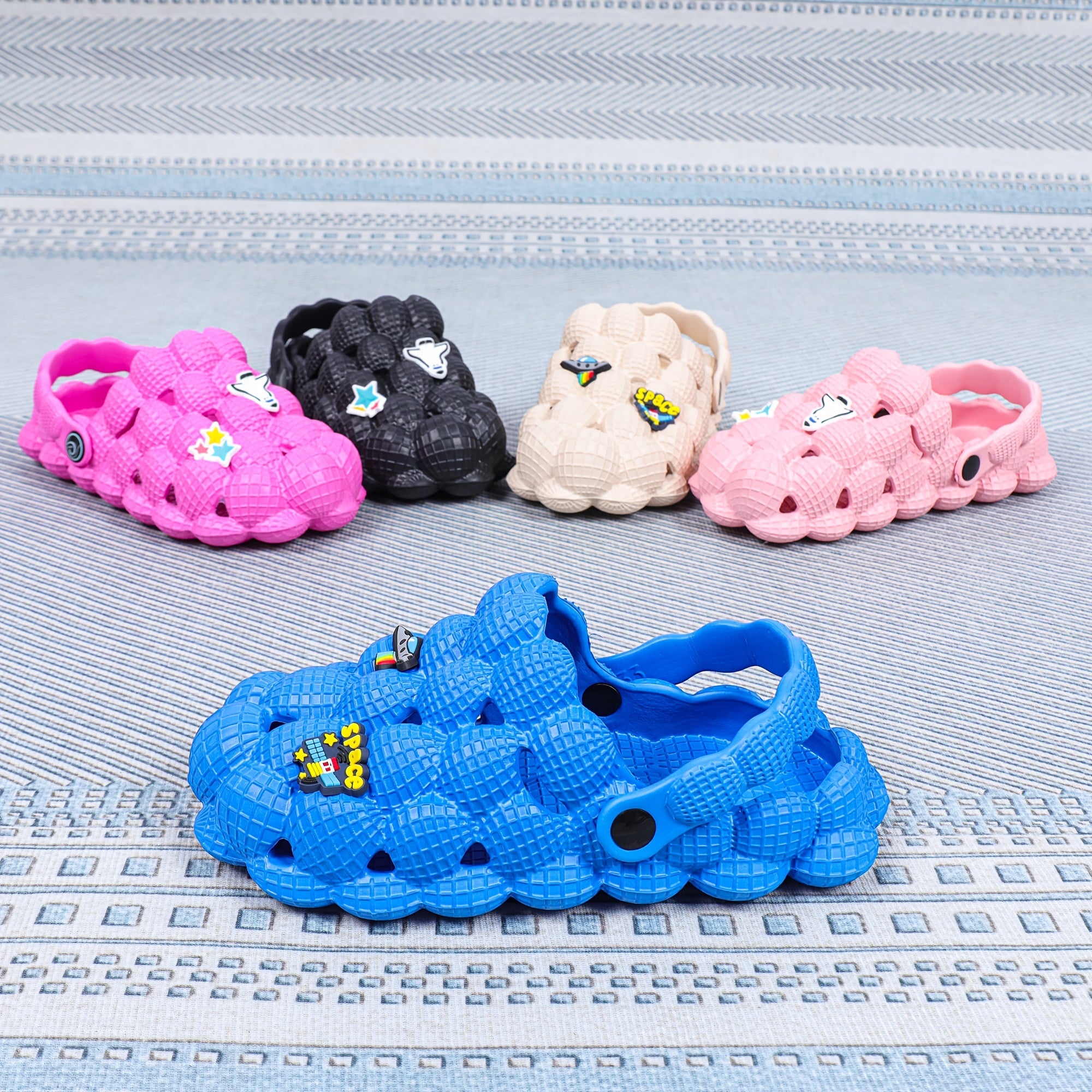 Kids Massage Bubble Slides Soft Anti-slip Sandals