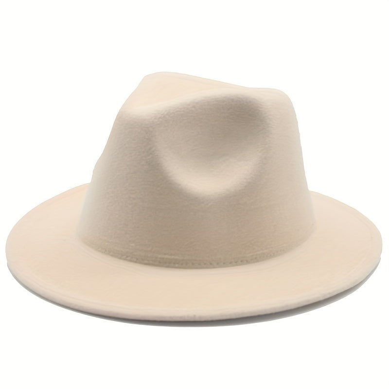 Kids Woolen Retro Jazz Hat for Stage Performance