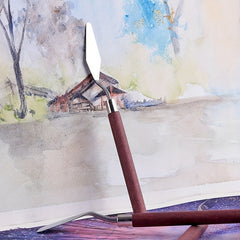 7pcs Stainless Steel Painting Spatula Set for Art Tools Cake Baking