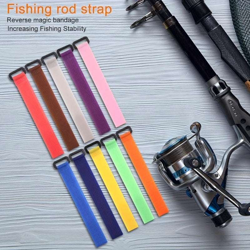Outdoor Fishing Gear Pole Tying Device 8pc Set