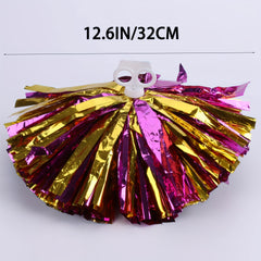 2pcs Cheerleading Pom Poms Handheld Dancing Supplies Celebration