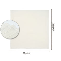 2 Pack Cheesecloth 20 Inch Unbleached Milk Strainer Muslin Cloth