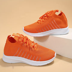 Women's Lightweight Shockproof Running Shoes Low Top Sneakers