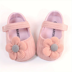 Baby Toddler Shoes Sun Flower Princess Cotton Cloth Step Front Shoes