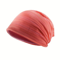 Lace Baggy Slouchy Beanie Cap Candy Turban Hat Lightweight Skull Cap for Women