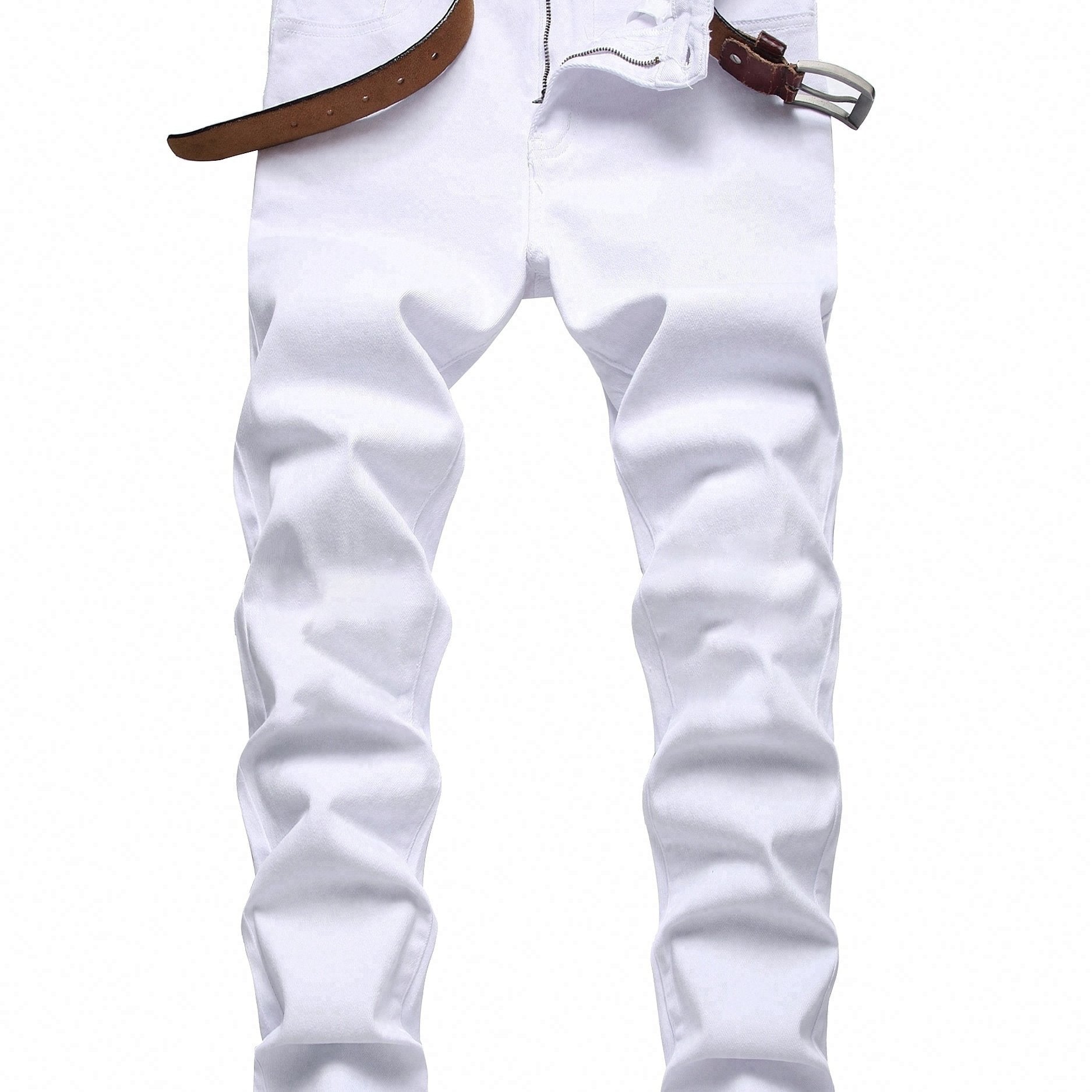 Men's Casual Straight Leg Cotton Jeans