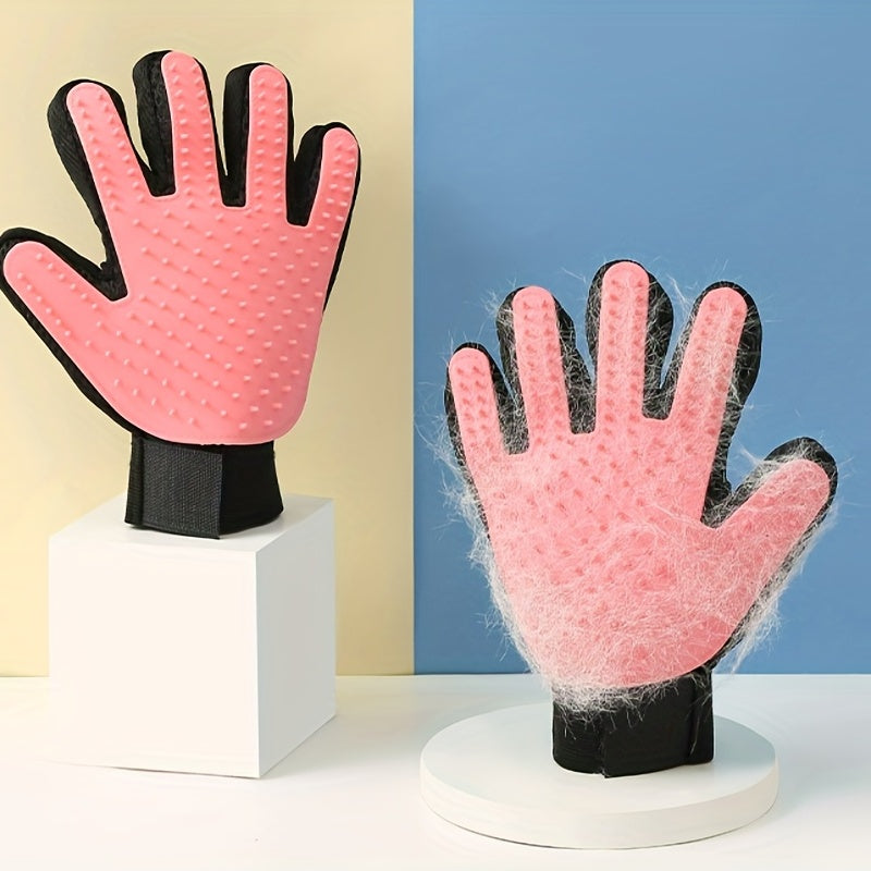 Pet Hair Removal Glove & Slicker Brush for Dogs and Cats