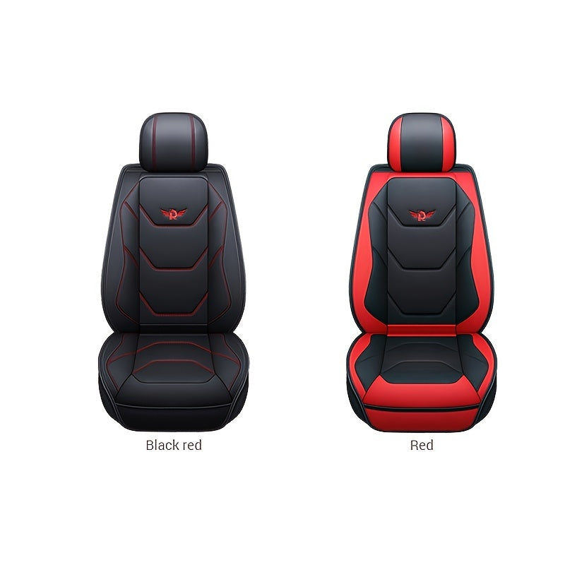 PU Car Seat Cover Vehicle Seat Cushion Full Wrapping Edge Seat Protector
