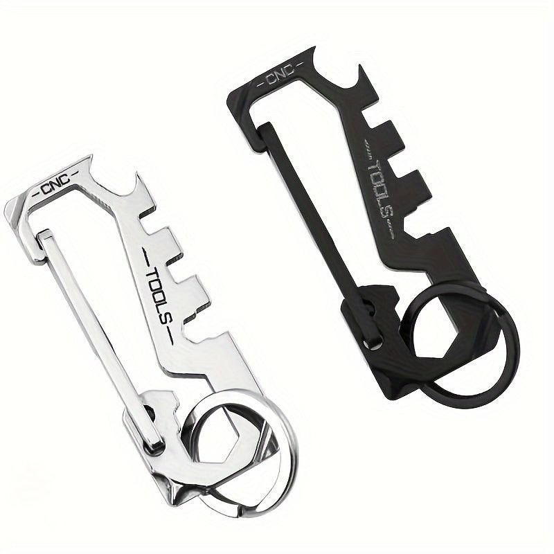 Stainless Steel Keychain 12 In 1 Multifunctional Creative Key Chain