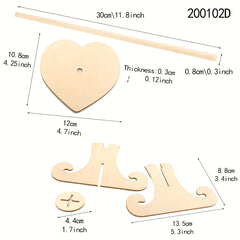 Wooden Donut Stand Cake Holder Party Decorations