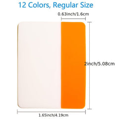 960 Pcs 5.08 Cm Sticky IDex Tabs Page Markers - 12 Colors