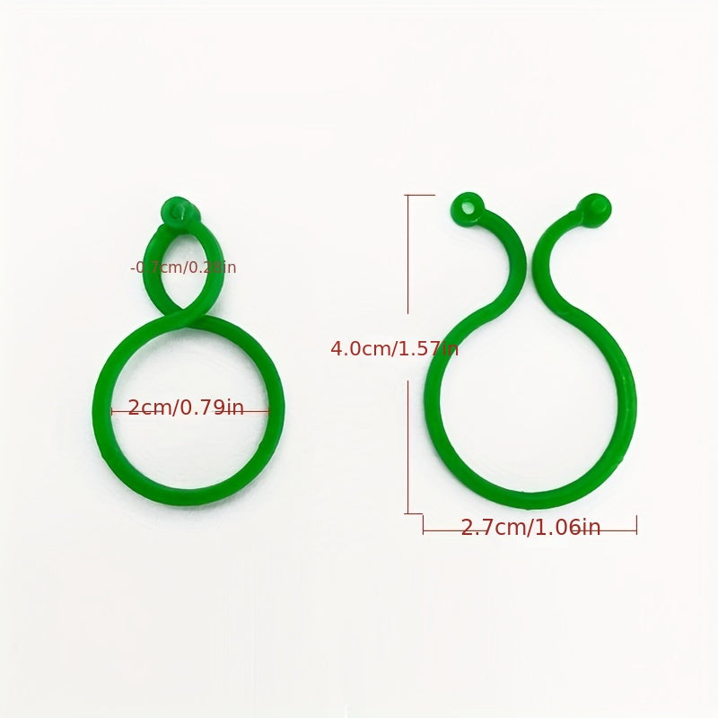 10pcs Plant Support Clip For Garden Gardening Green